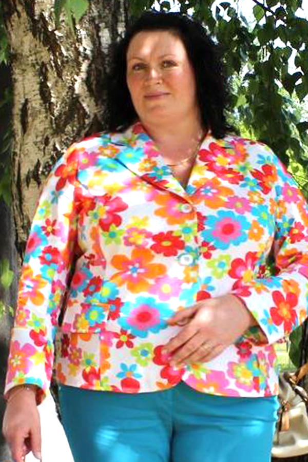 Элина Захарова до похудения в центре снижения веса