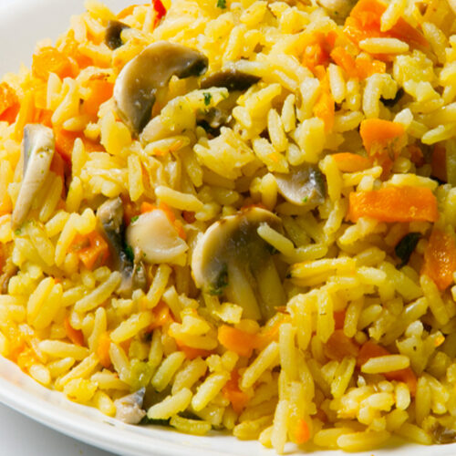 ужин Плов постный с грибами базовое меню Диета Елены Малышевой