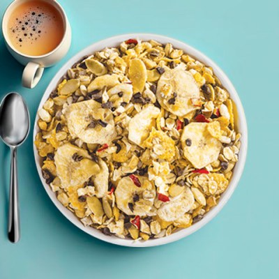 Мюсли 5 злаков с семенами льна, черносливом и абрикосом Кумир