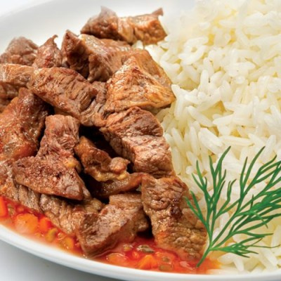 ужин Азу с рисом мужское меню диета Малышевой 