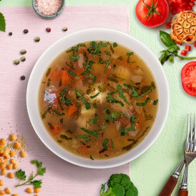 Суп куриный с фрикадельками Диета Елены Малышевой