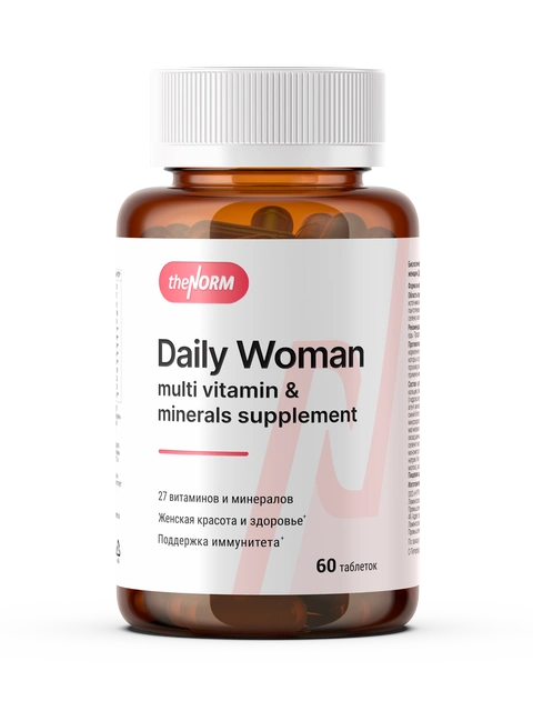 Daily Woman Витамины для женщин theNORM, 60 капсул