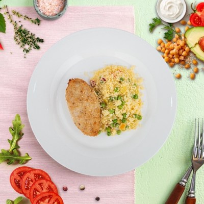 Рыбная зраза и кус-кус с овощами Диета Елены Малышевой