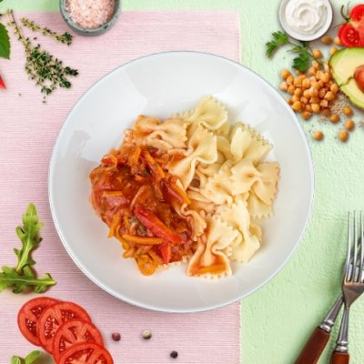 Голубцы ленивые с отварными макаронами Диета Елены Малышевой