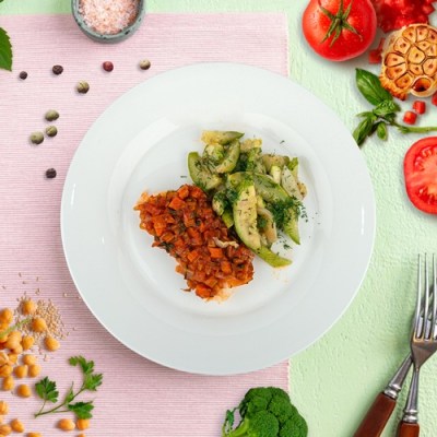 Рыба под маринадом с кабачками Диета Елены Малышевой