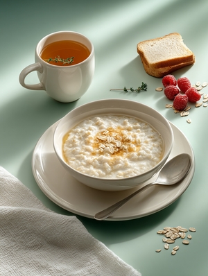 Каша овсяная на молоке