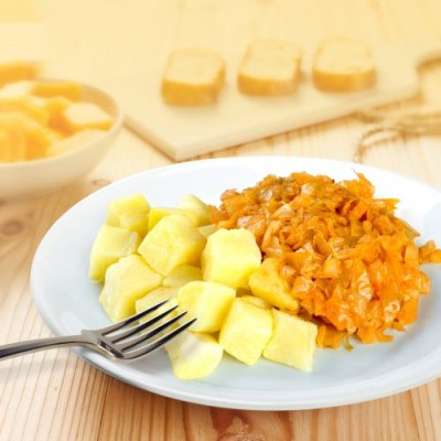 Обед Солянка домашняя с отварным картофелем VIP Меню Диета Елены Малышевой