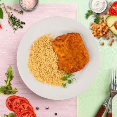 Отбивная из индейки с кус-кусом Кумир