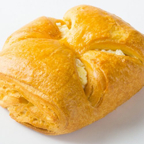 Завтрак  Слойка из дрожжевого слоеного теста с творогом Базовое меню Диета Малышевой