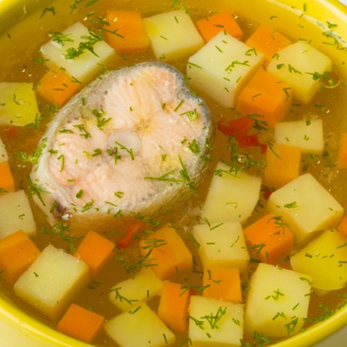 Уха донская с сайдой блюда меню диеты елены малышевой